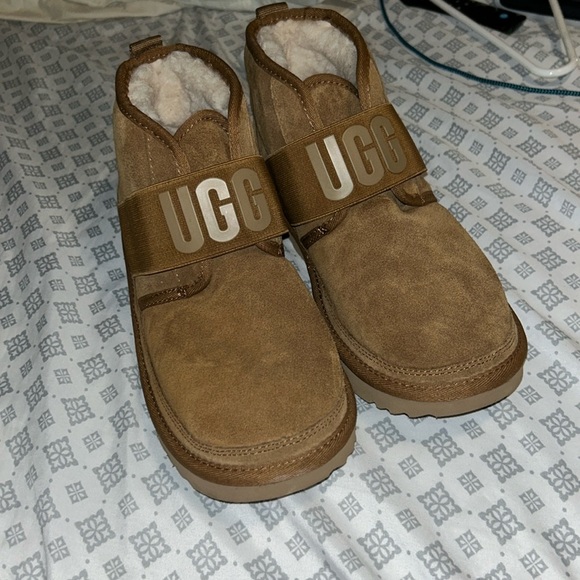 UGG Shoes - Ugg Camel Neumal Slip On Boots in box - 6